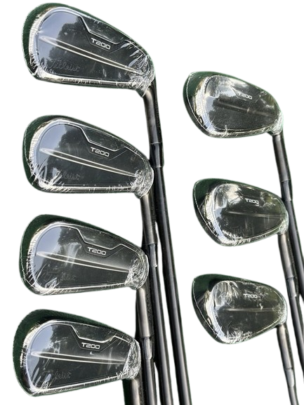 Titleist T200 Black Limited Edition Iron Set 4-PW AMT Black R300 Regular NEW!.