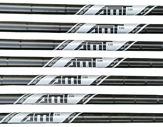 Titleist T200 Black Limited Edition Iron Set 4-PW AMT Black R300 Regular NEW!. - Image 4