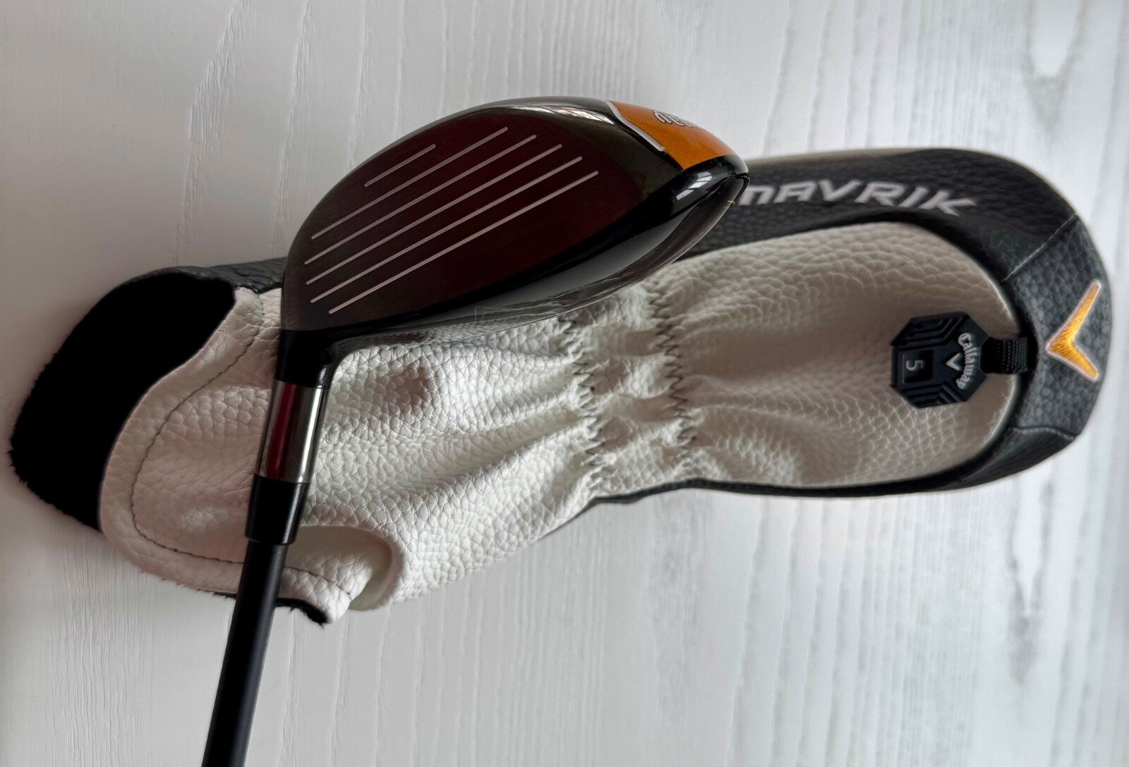 CALLAWAY MAVRIK SUB ZERO 5 WOOD 18* RH Aldila Rouge Stiff Mint CONDITION - Image 2