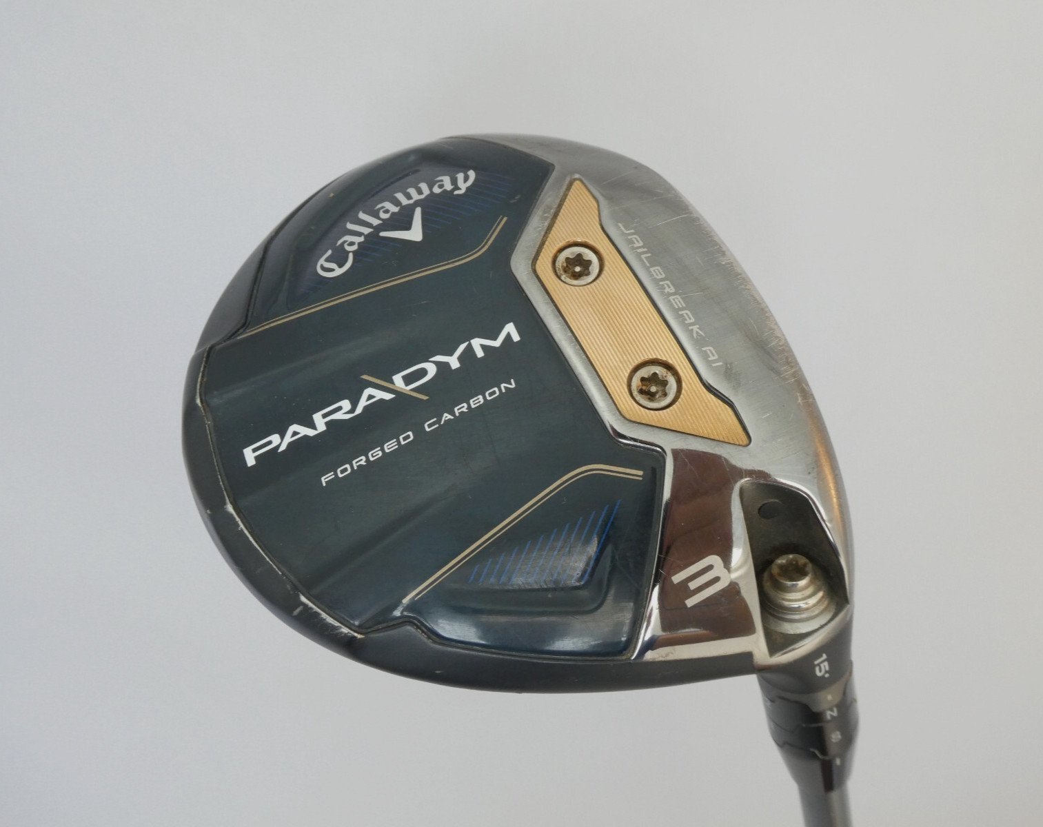 Callaway PARADYM # 3 Wood 15* - Stiff Flex HZRDUS 6.0 ~USED~ - Image 2