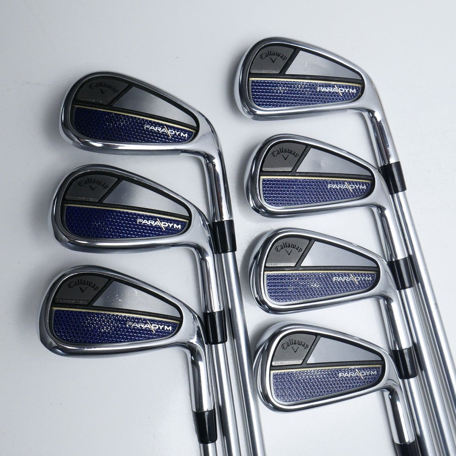 Used Callaway Paradym Iron Set / 4 - PW / Stiff Flex - Image 2