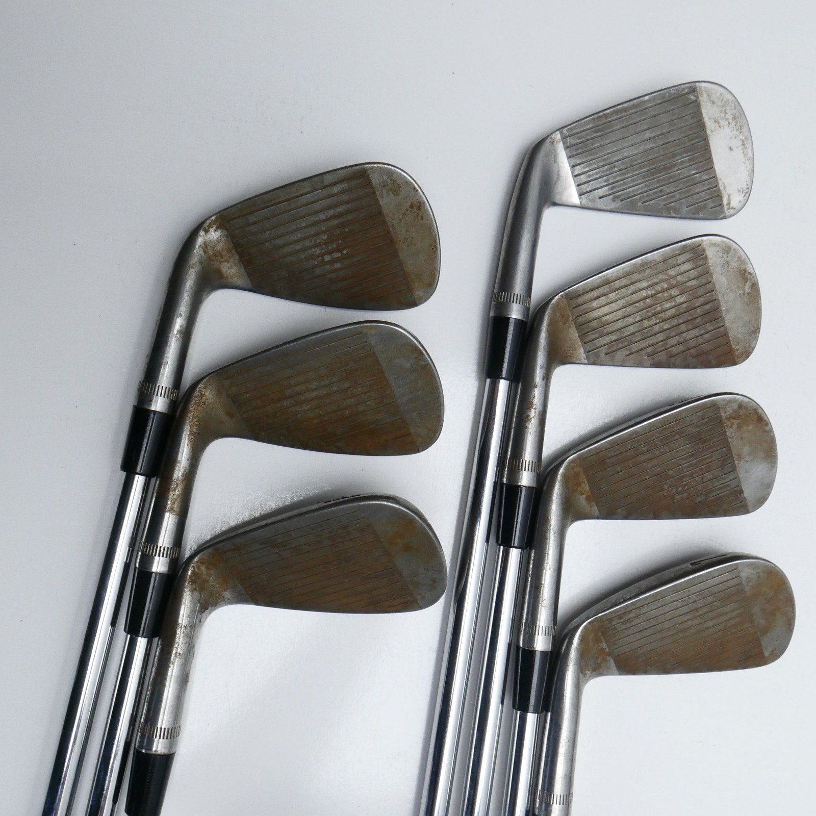 Used TOUR ISSUE Callaway Apex MB 2021 Raw Iron Set / 4 - PW / X-Stiff Flex - Image 5
