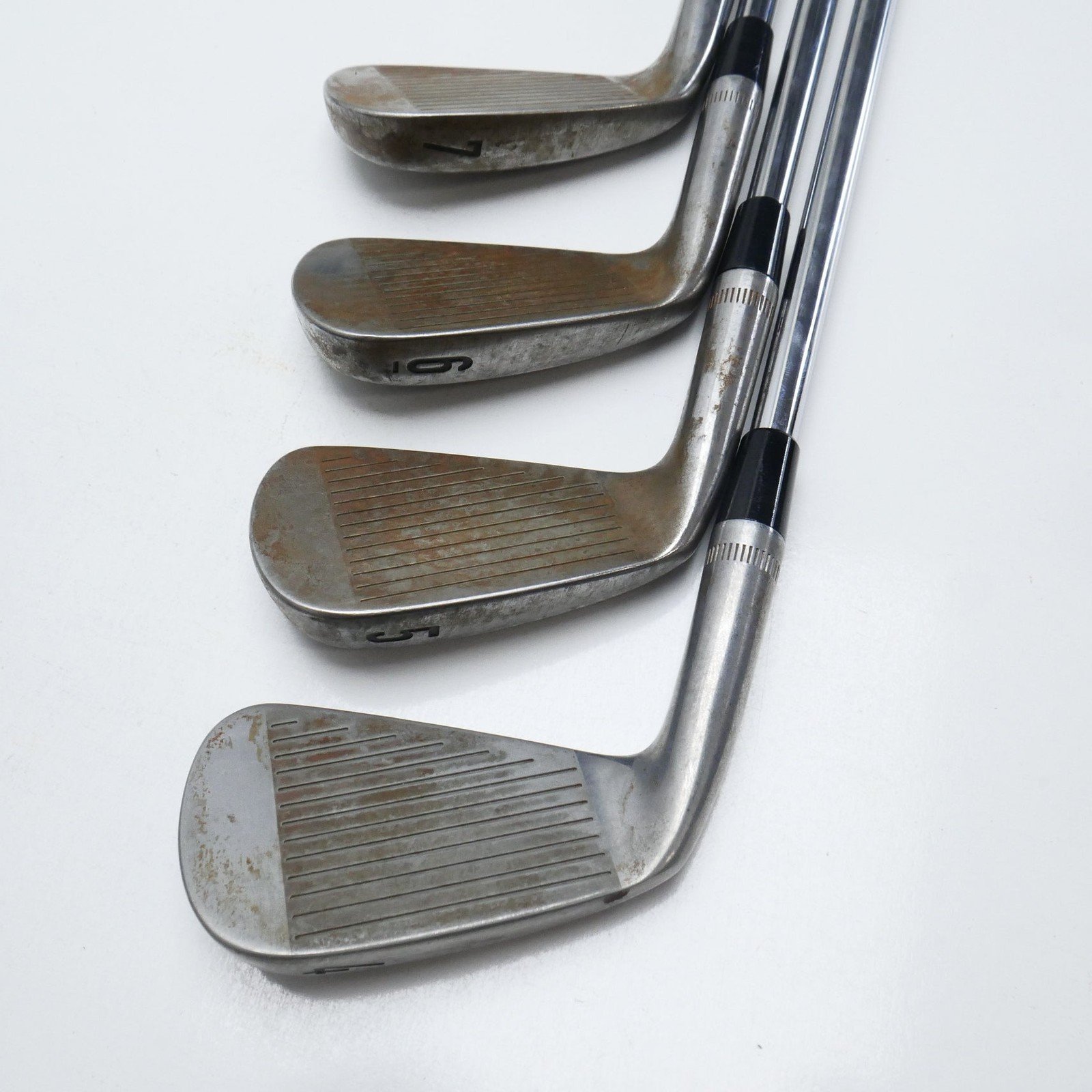 Used TOUR ISSUE Callaway Apex MB 2021 Raw Iron Set / 4 - PW / X-Stiff Flex - Image 9