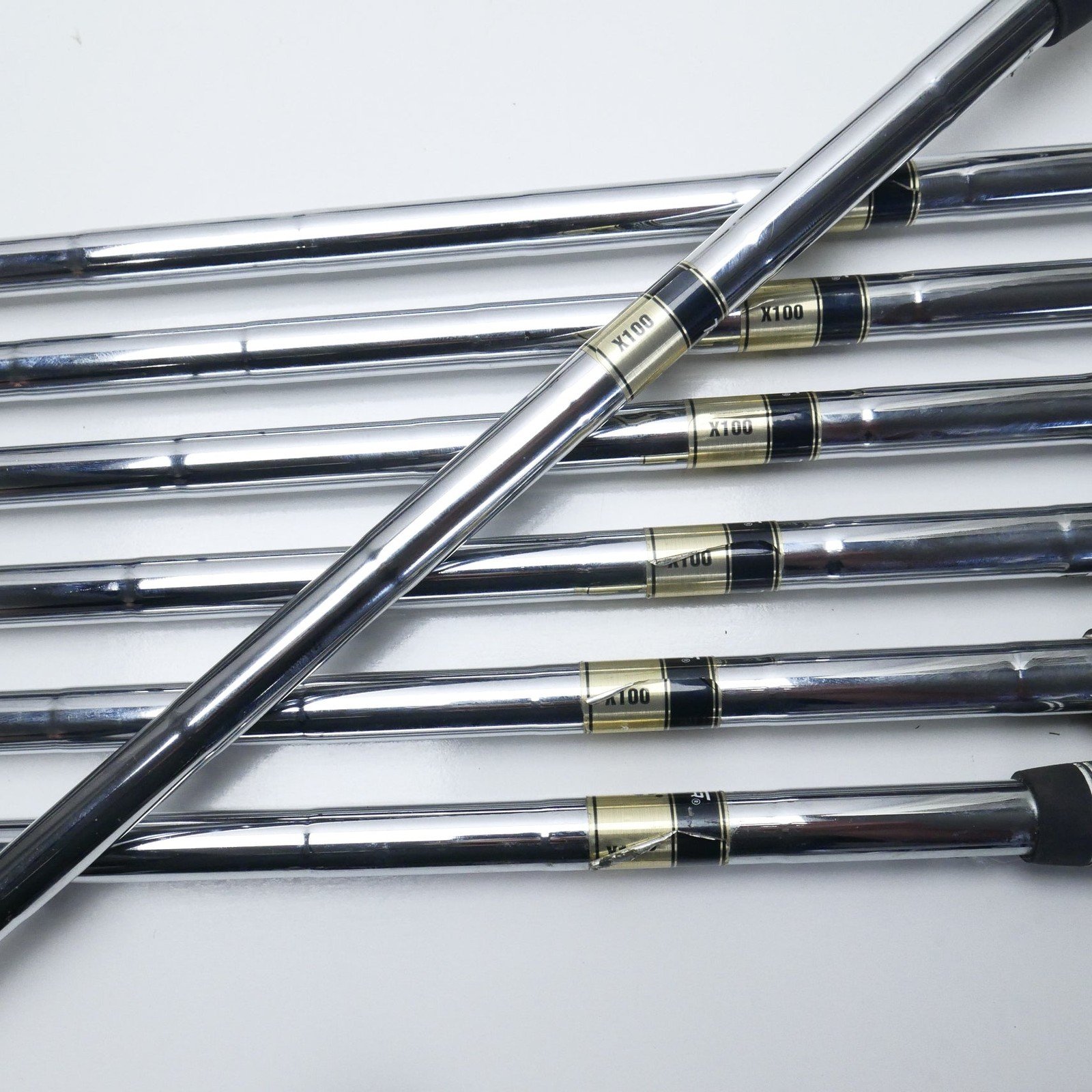 Used TOUR ISSUE Callaway Apex MB 2021 Raw Iron Set / 4 - PW / X-Stiff Flex - Image 10