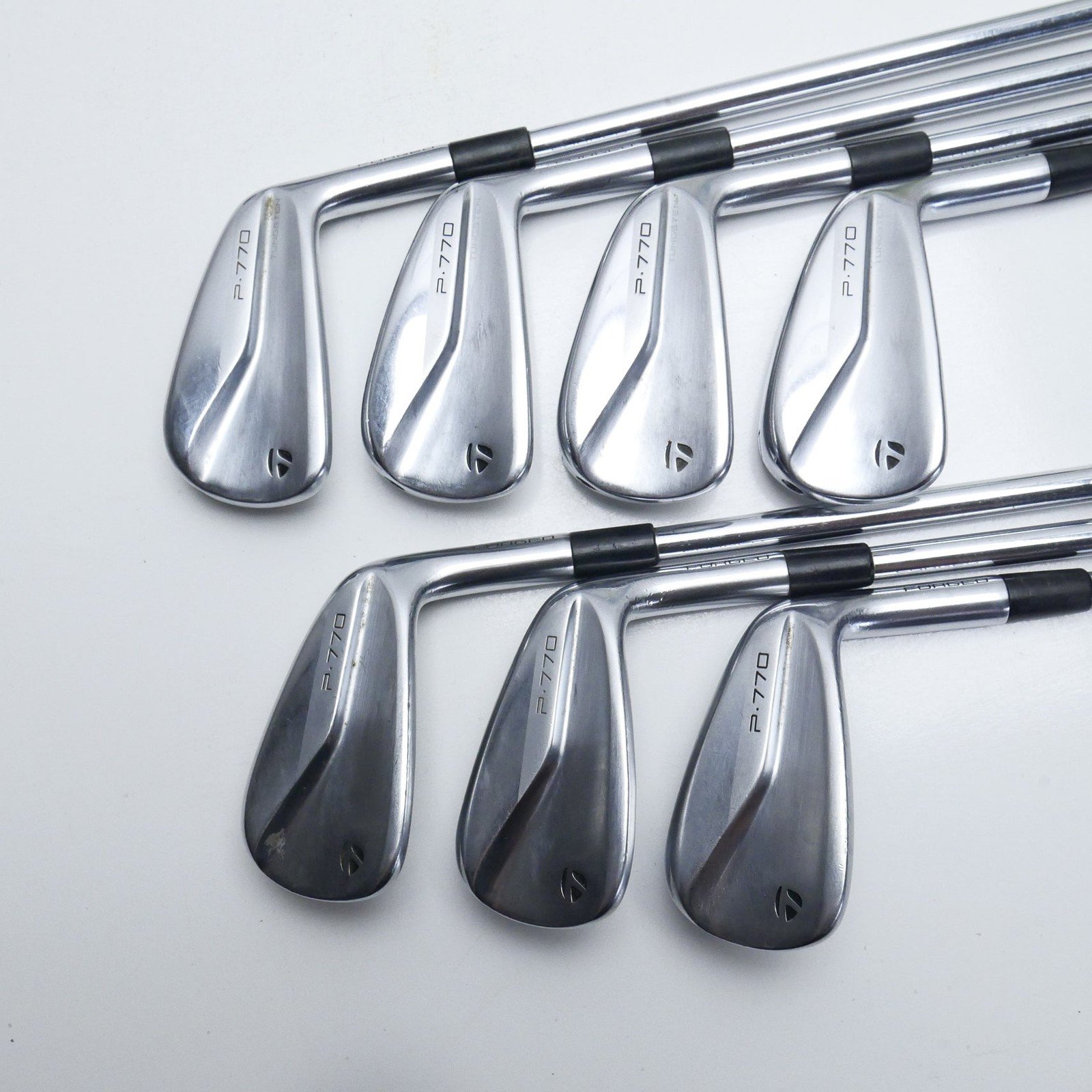 Used TaylorMade P770 Iron Set / 4 - PW / Stiff Flex