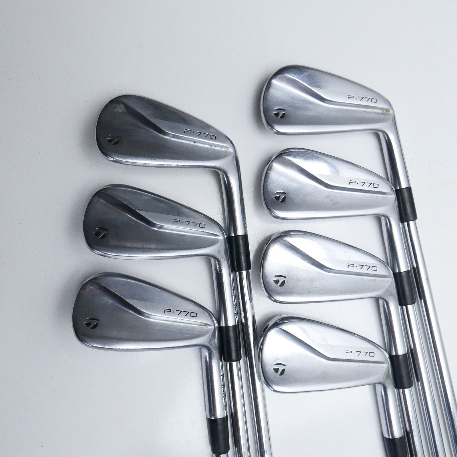 Used TaylorMade P770 Iron Set / 4 - PW / Stiff Flex - Image 2