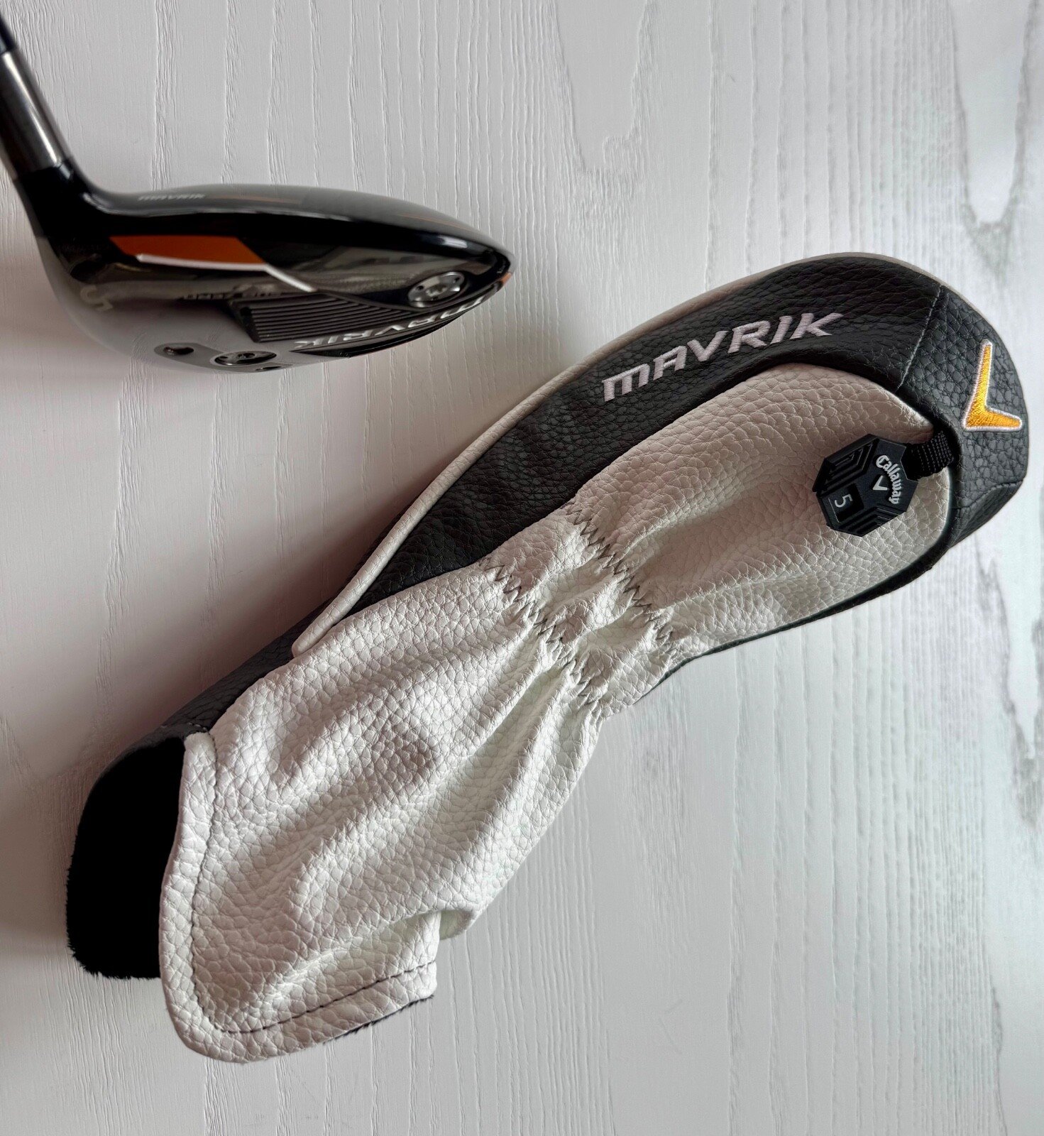 CALLAWAY MAVRIK SUB ZERO 5 WOOD 18* RH Aldila Rouge Stiff Mint CONDITION - Image 4