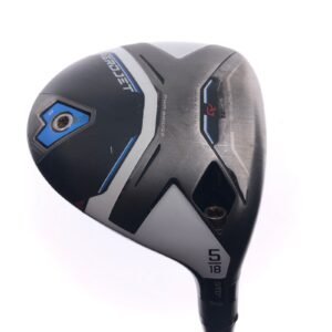 Used Cobra AeroJet 5 Fairway Wood / 18 Degrees / Stiff Flex