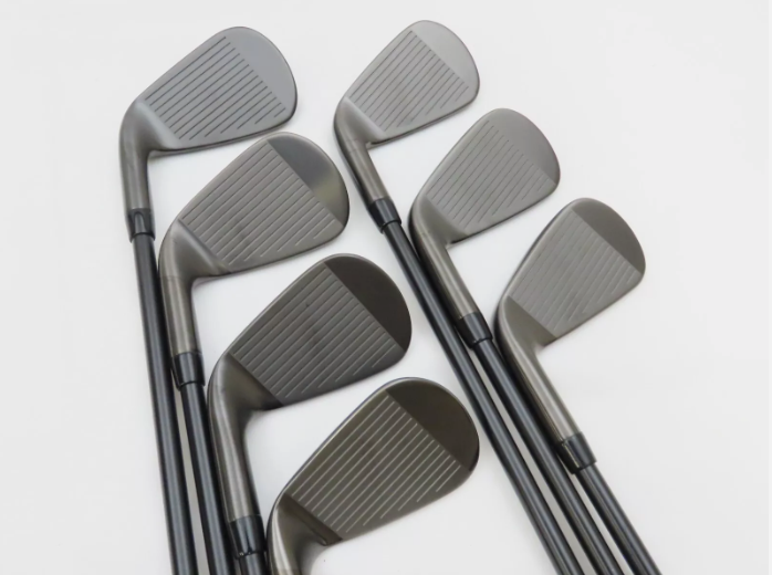 Callaway Paradym Ai Smoke Black Iron Set 5-AW irons Elevate MPH Black Stiff Flex - Image 2
