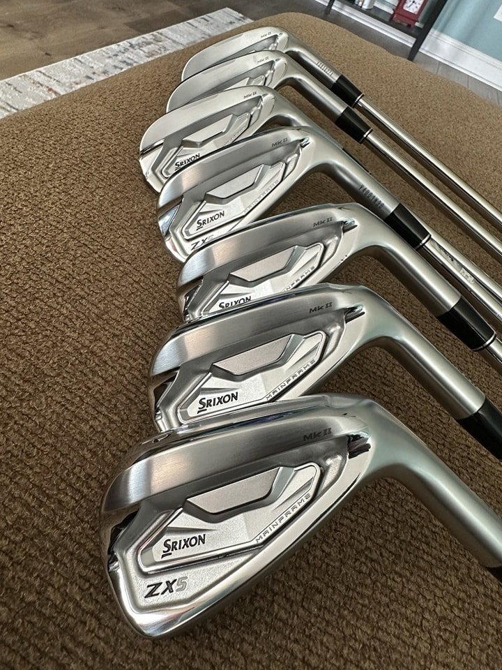 Srixon ZX5 MKii Iron Set 4-PW (7 Irons) KBS Tour Lite Stiff Flex - Image 2