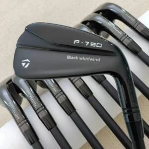 TaylorMade P790 Golf Iron Set Black Clubs Shafts Flex 4-9Pa P/a P-790 Stiff