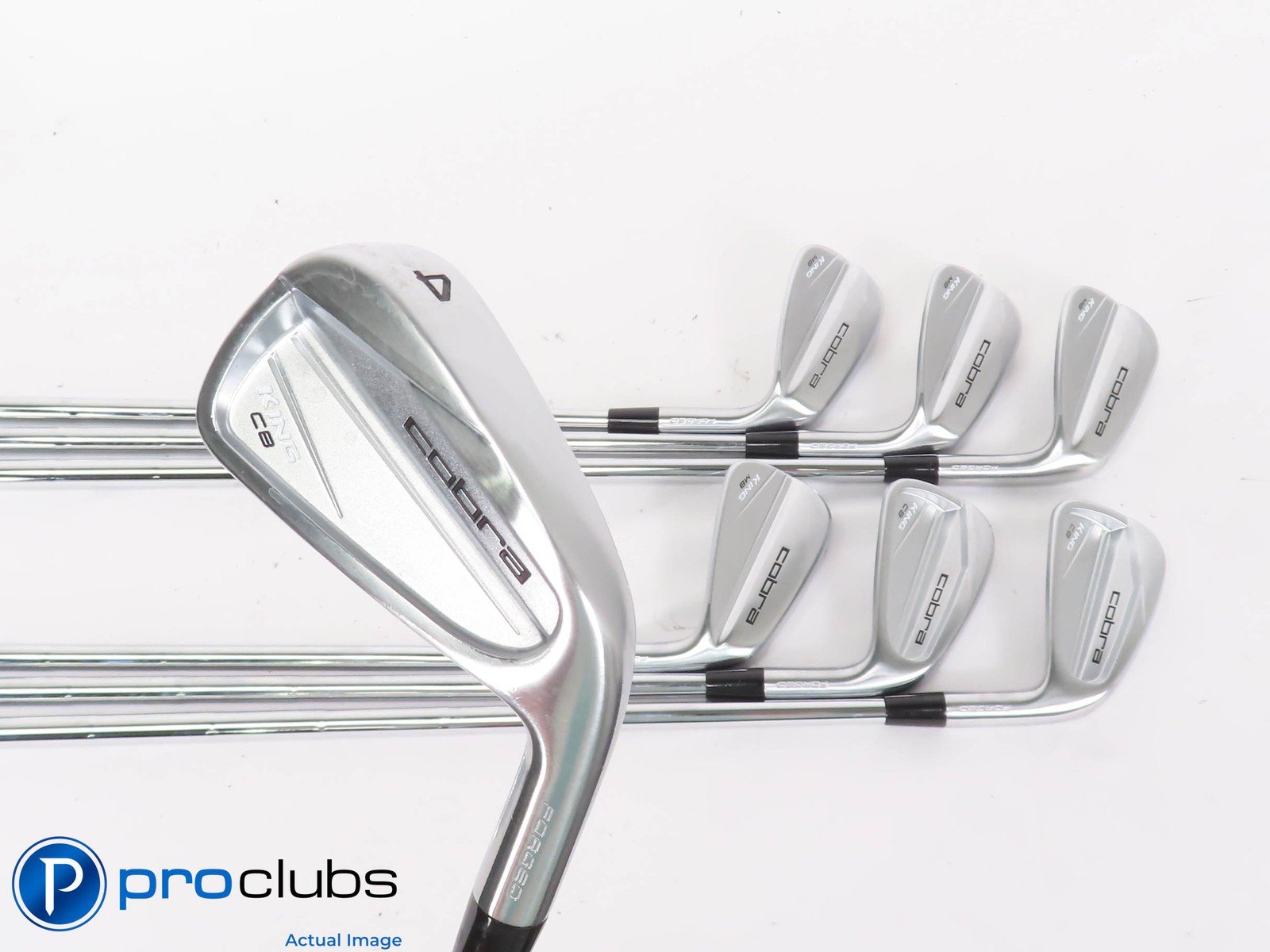 Nice Cobra '23 KING CB/MB 4-PW Combo IRON SET - DG 120 X100 X-Flex Steel 443215