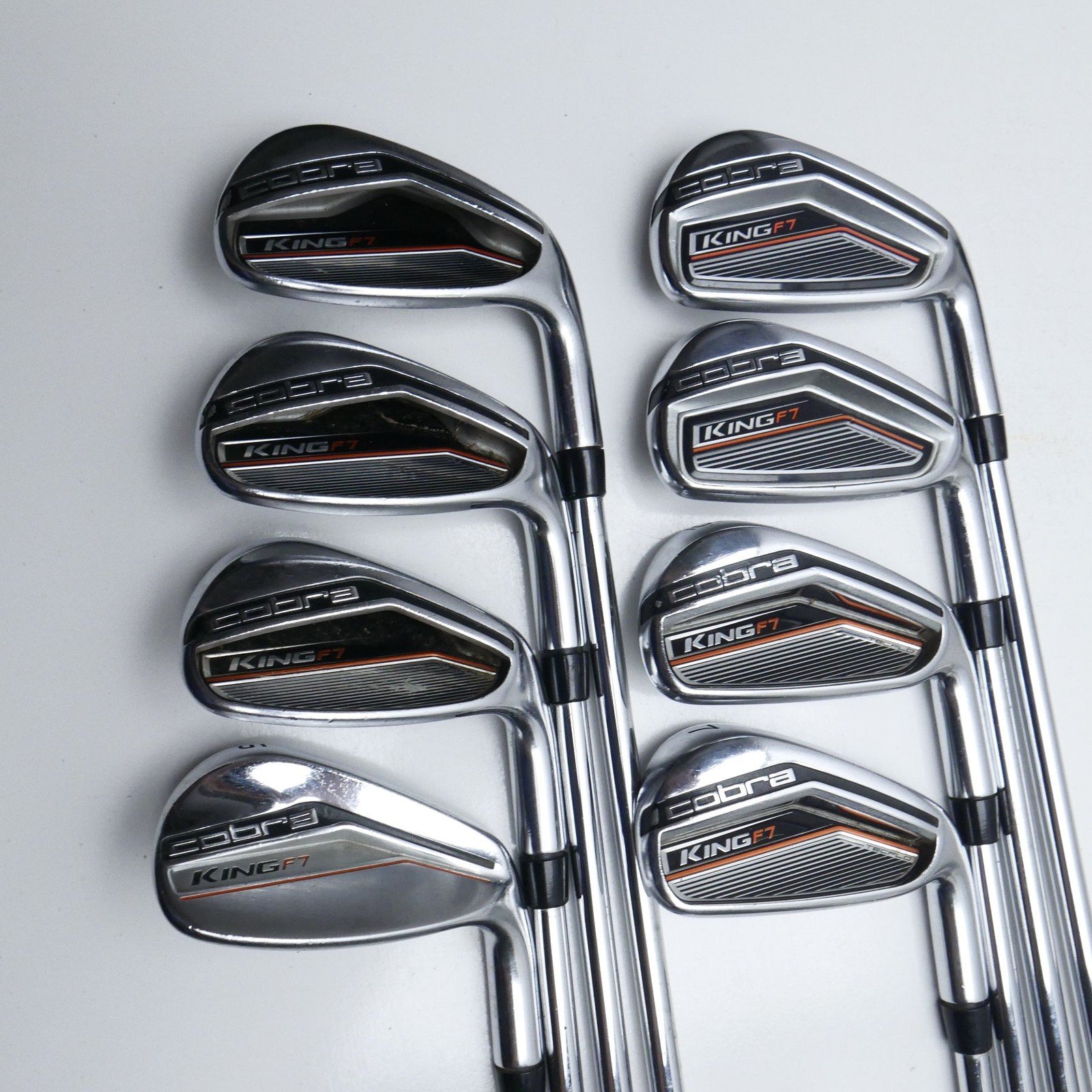 Used Cobra King F7 Iron Set / 4 - PW + GW / Regular Flex - Image 2