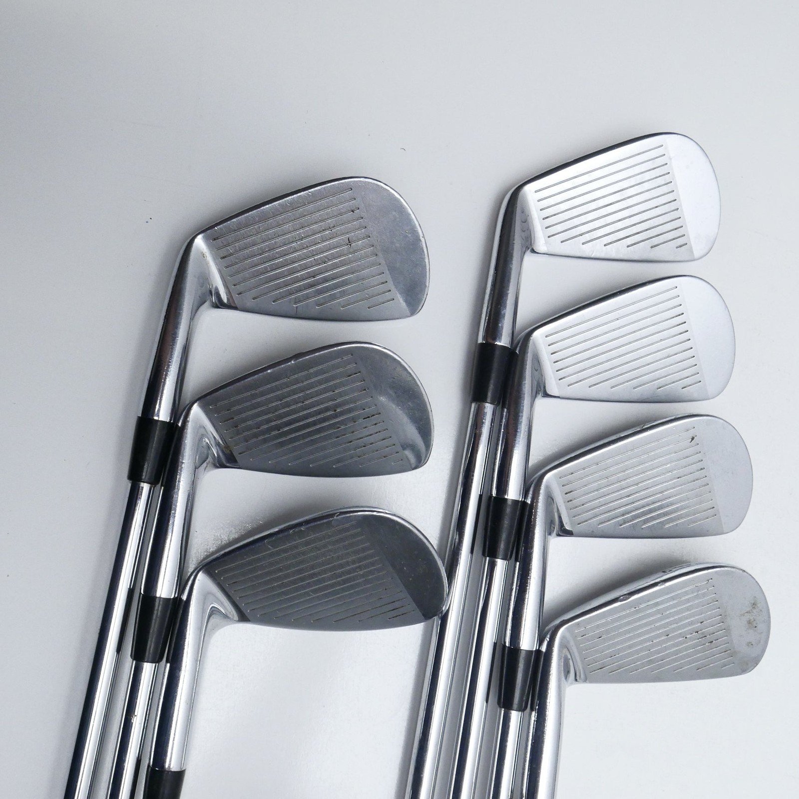 Used Mizuno MP-64 Iron Set / 4 - PW / Stiff Flex - Image 5