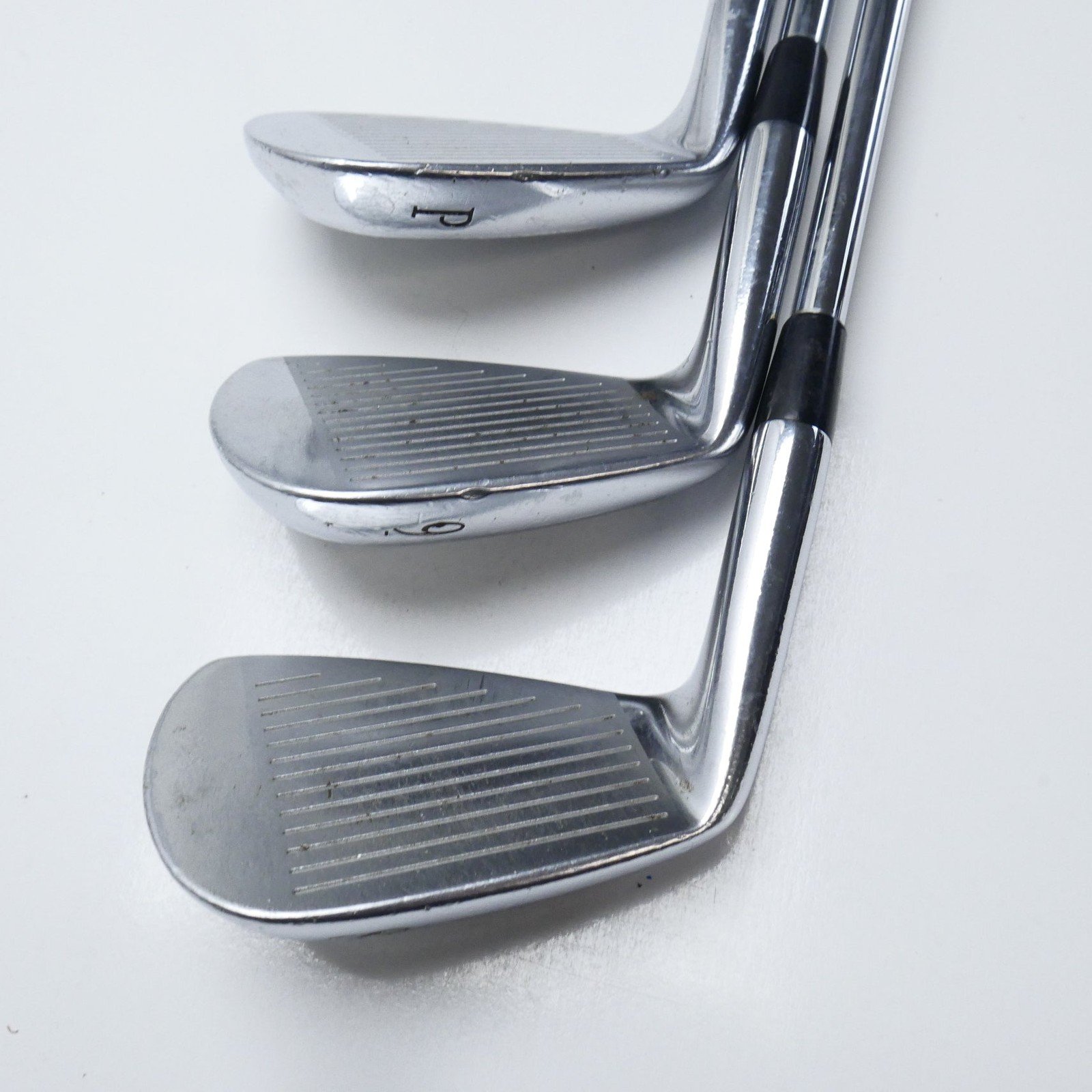 Used Mizuno MP-64 Iron Set / 4 - PW / Stiff Flex - Image 7