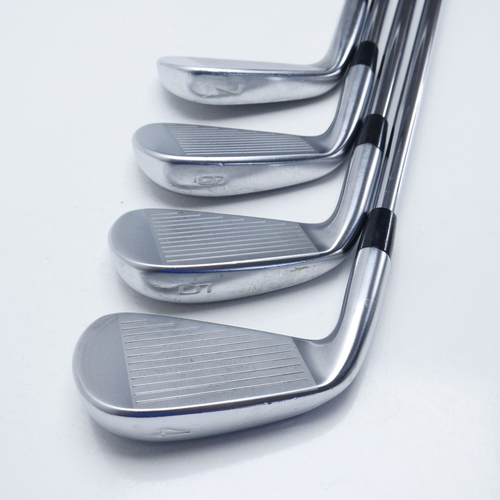 Used Mizuno JPX 923 Tour & JPX 923 Forged Iron Set / 4 - PW / Stiff Flex - Image 9