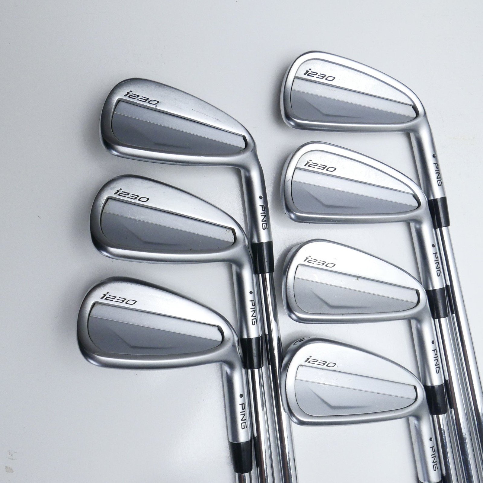 Used Ping i230 Iron Set / 4 - PW / Stiff Flex - Image 2