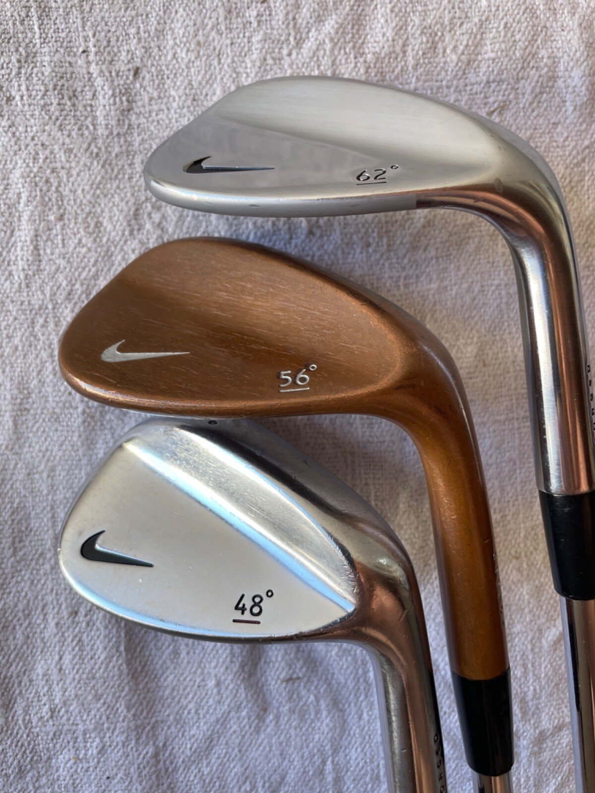 #3x Nike 48 /56 / 62 Forged Blade Wedge Japan 🇯🇵 Model DG S400 Copper 56 - Image 7