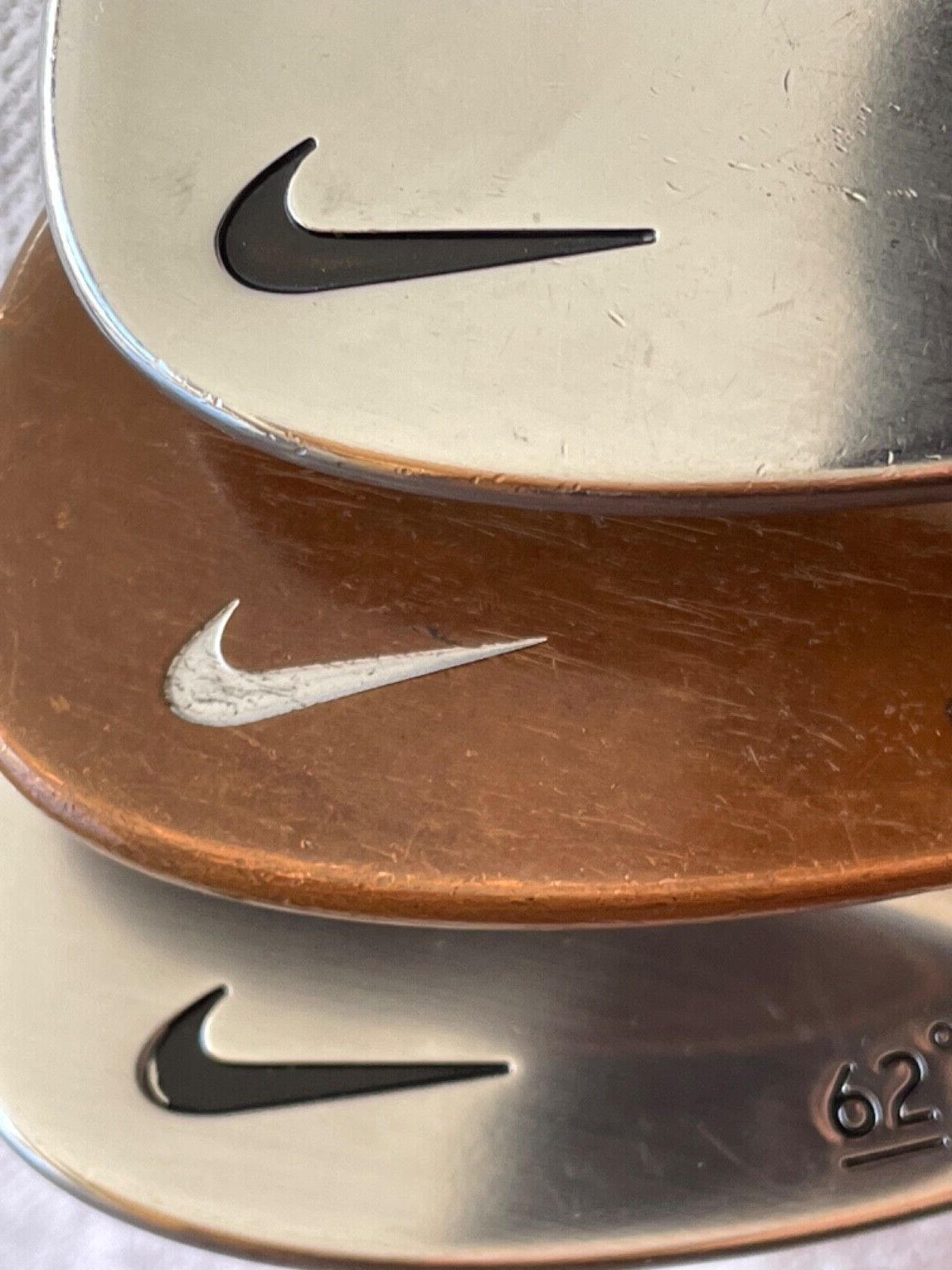 #3x Nike 48 /56 / 62 Forged Blade Wedge Japan 🇯🇵 Model DG S400 Copper 56 - Image 11