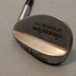 American Open Hi-Lob Wedge 60° loft Steel Shaft Regular Flex RH Used Golf Club