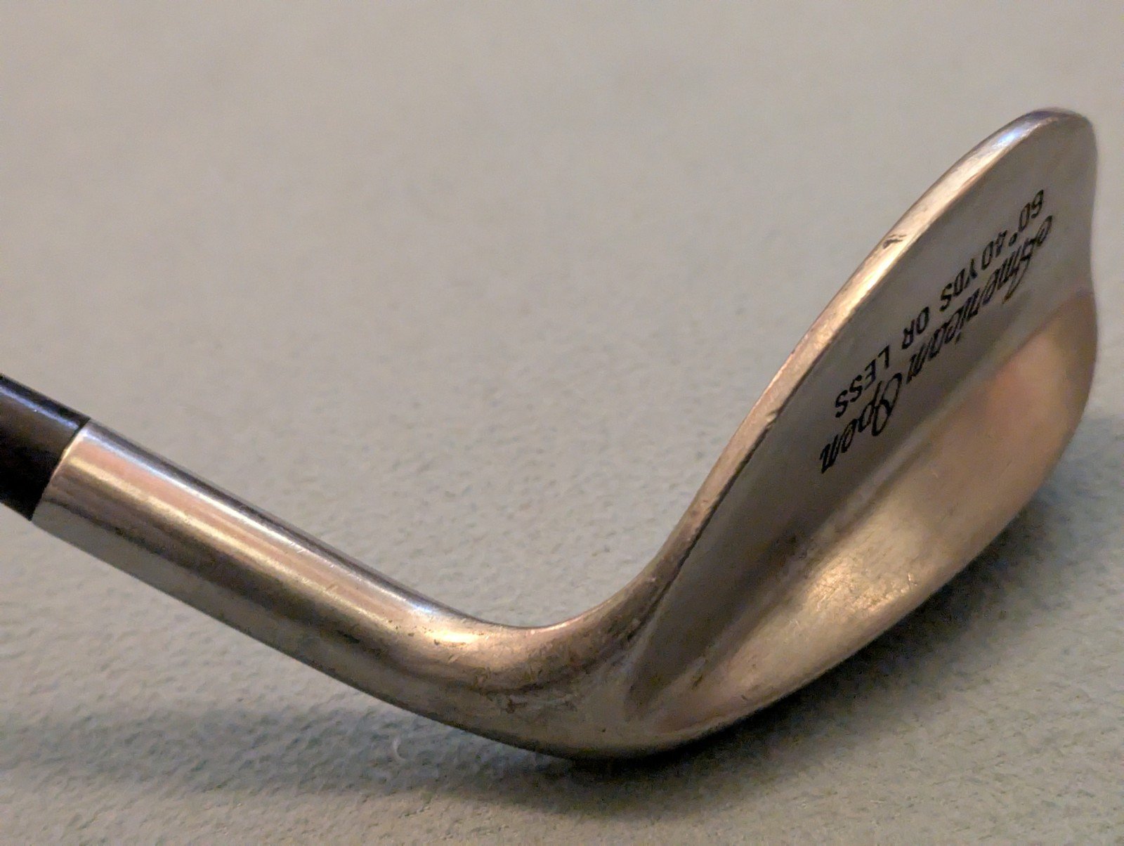 American Open Hi-Lob Wedge 60° loft Steel Shaft Regular Flex RH Used Golf Club - Image 11
