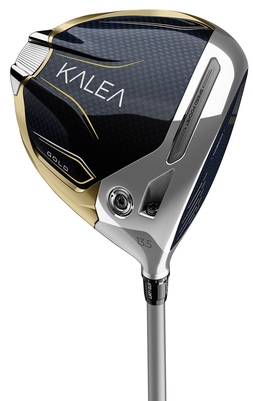 Ladies TaylorMade Kalea Gold Cart Blue/White Complete Set - Image 2