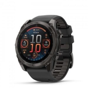 Garmin fenix 8 51mm AMOLED Sapphire Carbon Gray DLC Titanium GPS Watch 010-02905-20
