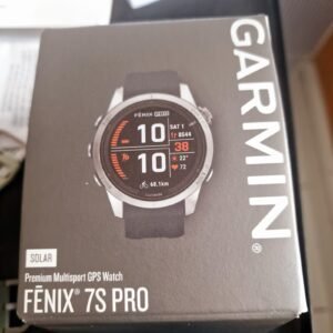 Garmin Fenix 7S Pro Solar with LED light