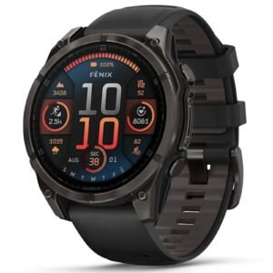 Garmin Fenix 8 Sapphire Titanium Smartwatch GPS Watch - 47mm AMOLED