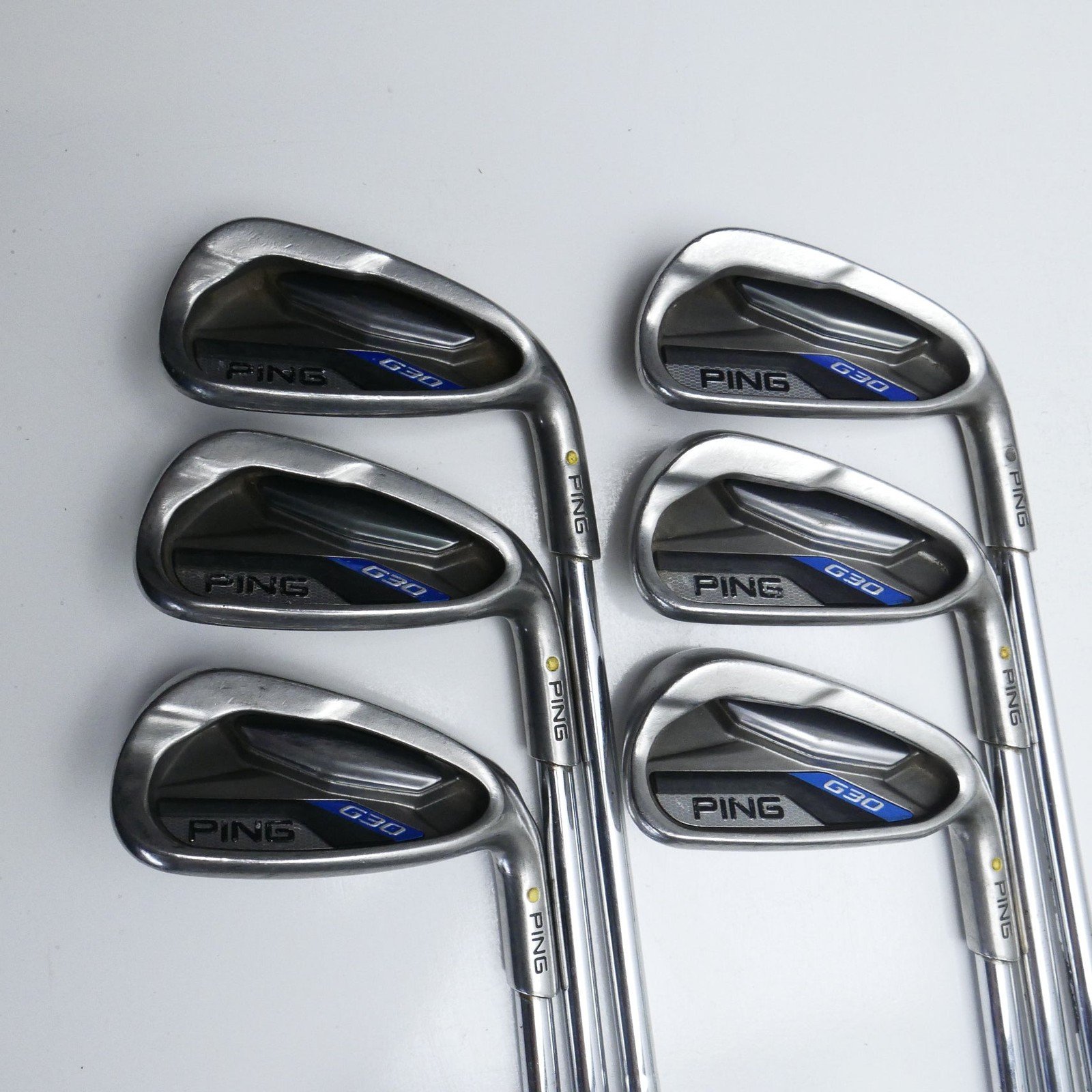 Used Ping G30 Iron Set / 5 - PW / Stiff Flex - Image 2