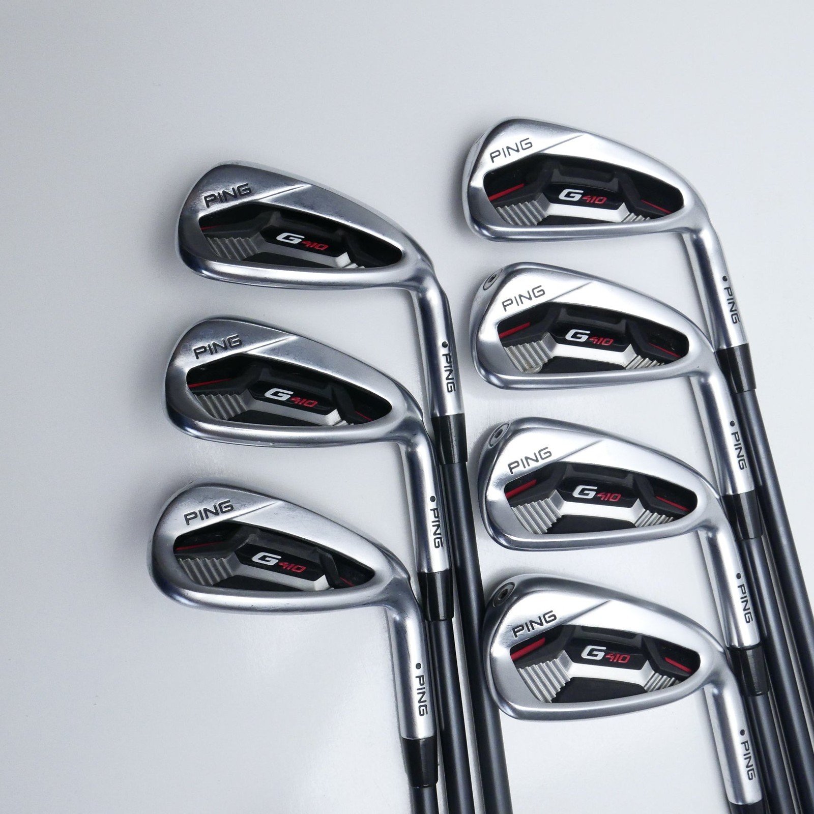 Used Ping G410 Iron Set / 5 - SW / Soft Regular Flex - Image 2