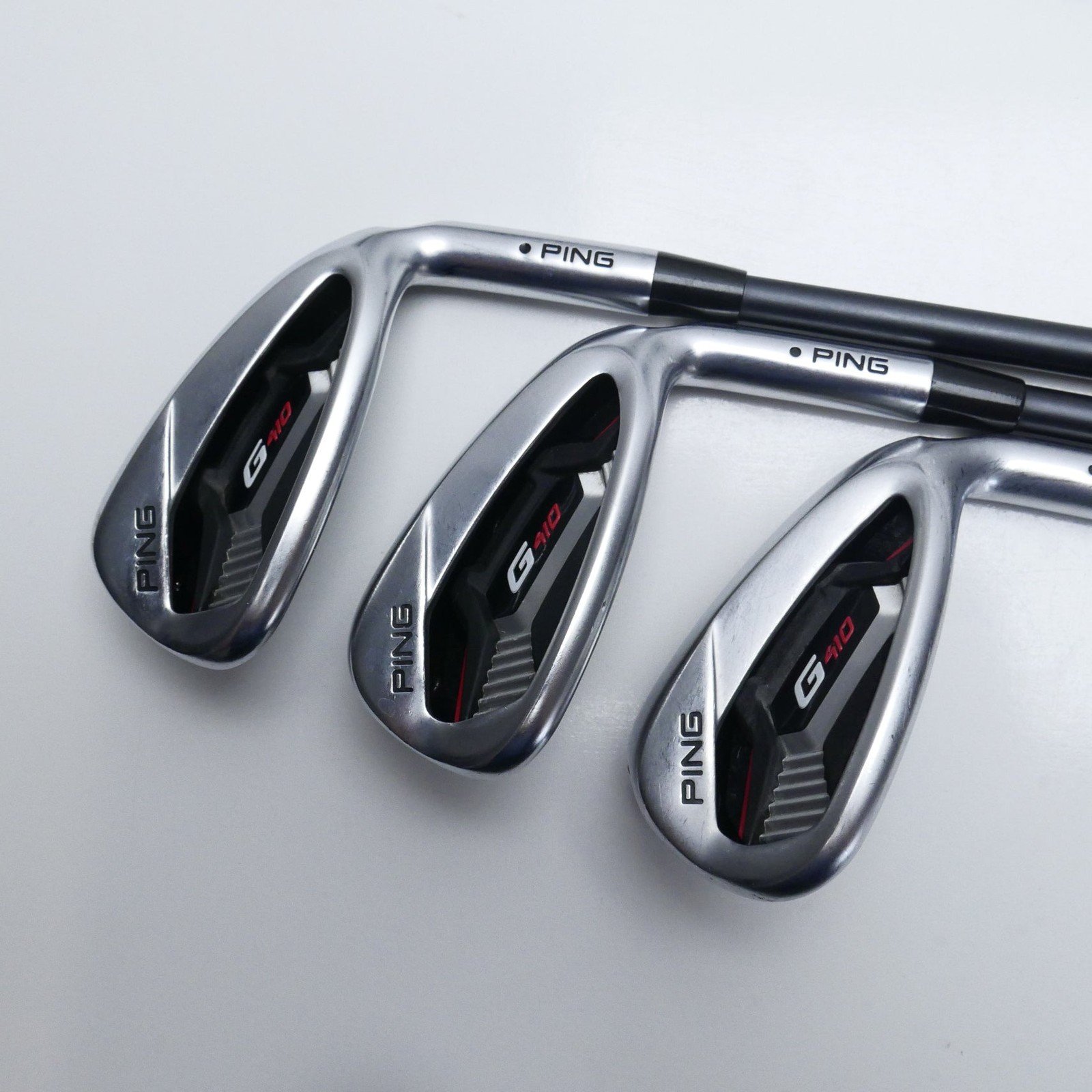 Used Ping G410 Iron Set / 5 - SW / Soft Regular Flex - Image 3