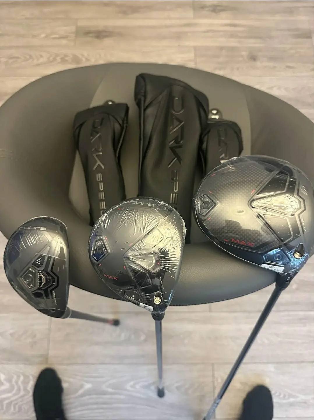 Cobra Dark Speed Driver, 3 Wood & 4 Hybrid