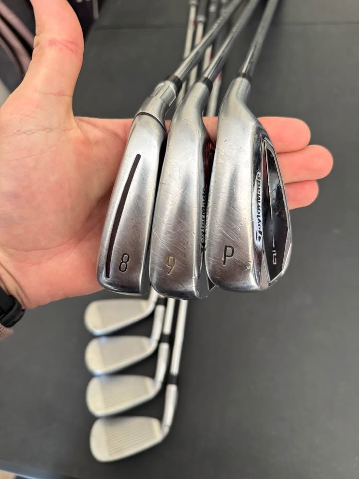 Pre-owned Taylormade QI Golf irons 4-PW Stiff Shafts - Image 6