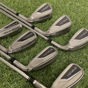 Pre-owned Taylormade Stealth Iron set 5-PW + AW with KBS Stiff shaft