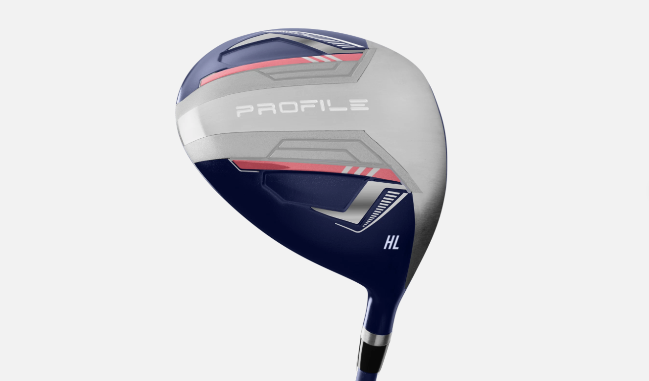 Women Wilson Profile Navy/Pink Petite with Cart Bag Complete Set Club Set - Image 2