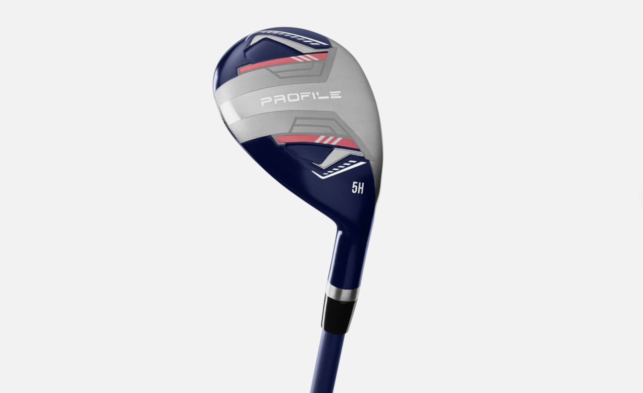 Women Wilson Profile Navy/Pink Petite with Cart Bag Complete Set Club Set - Image 5