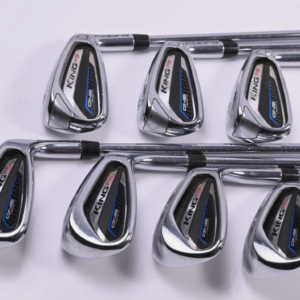 Cobra King F9 One Length Irons / 5-PW+GW / Regular Flex KBS Tour 80 Shafts