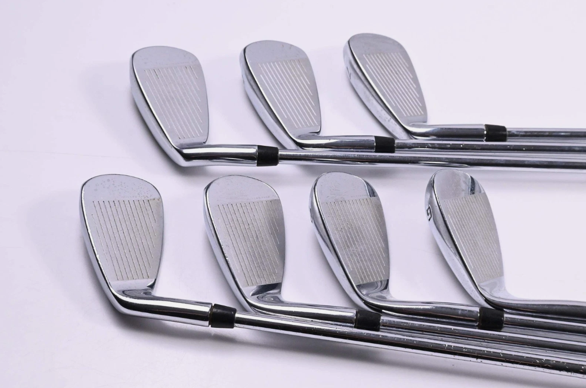 Cobra King F9 One Length Irons / 5-PW+GW / Regular Flex KBS Tour 80 Shafts - Image 2