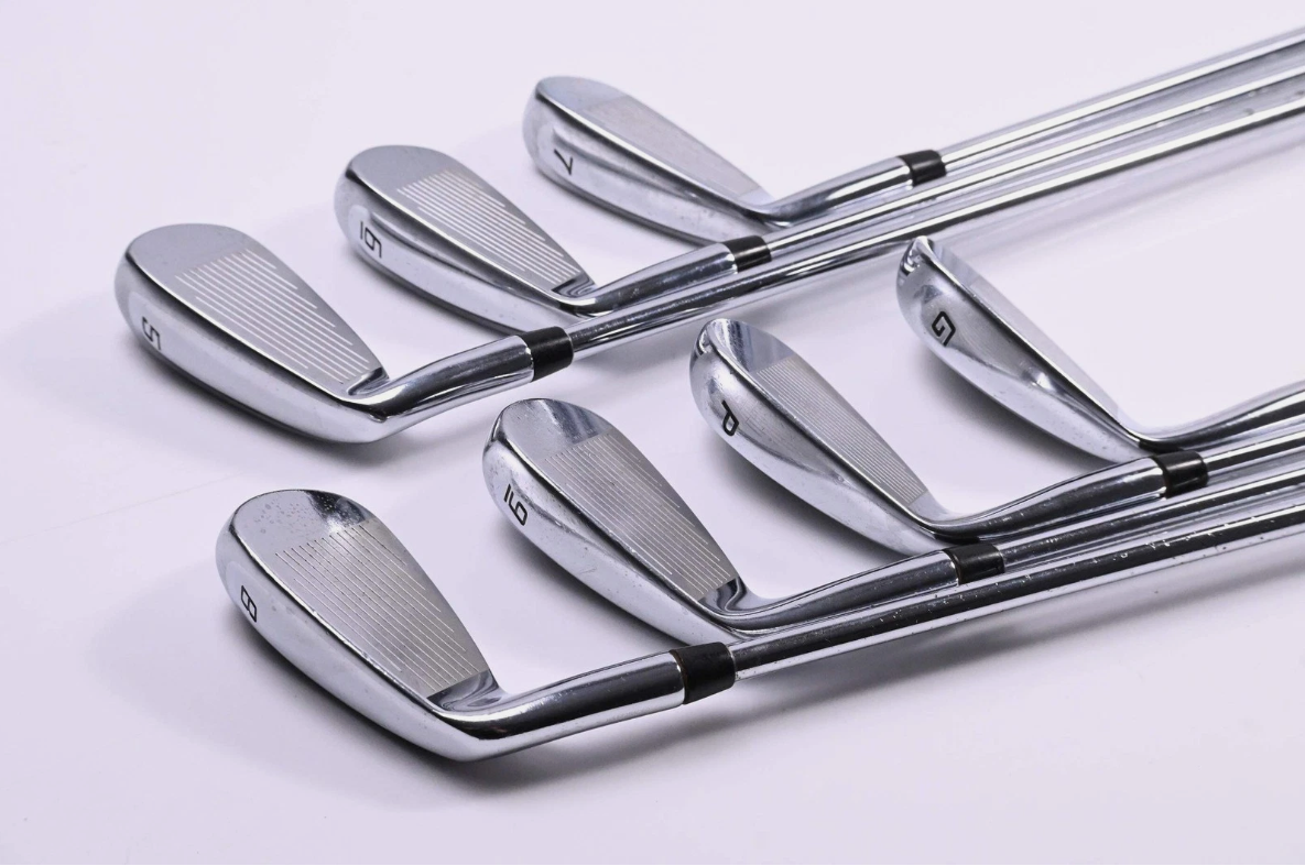Cobra King F9 One Length Irons / 5-PW+GW / Regular Flex KBS Tour 80 Shafts - Image 3